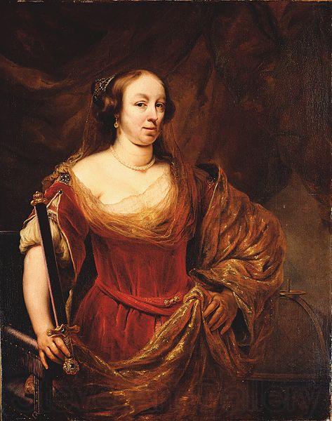 BOL, Ferdinand Portrait of Louise Marie Gonzaga de Nevers Spain oil painting art